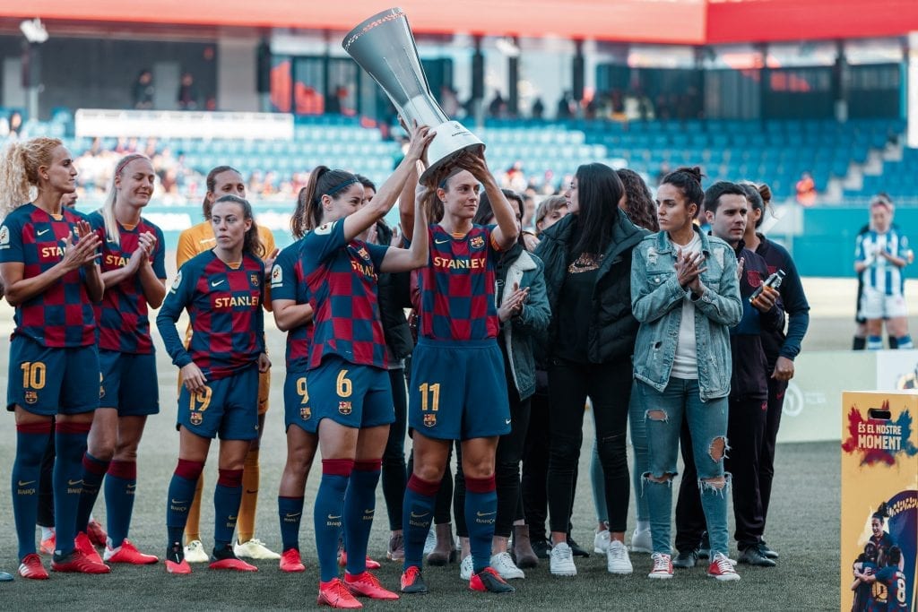 Barça Femení 2019/20 Spanish Primera Iberdrola champions