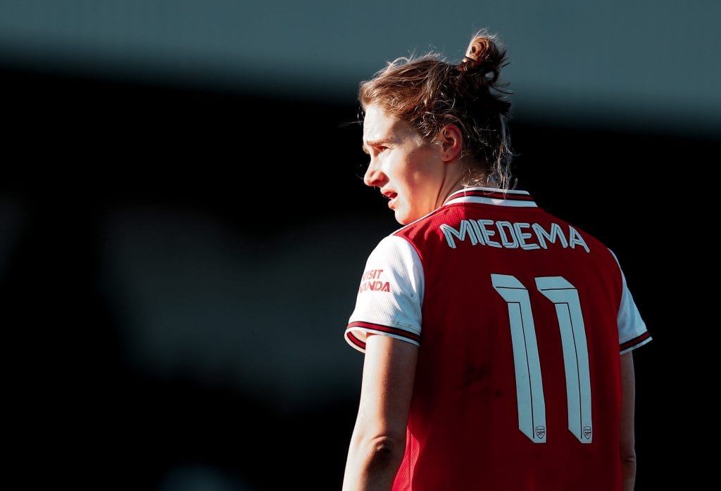 Vivianne Miedema Arsenal win 2020 Women's Champions League