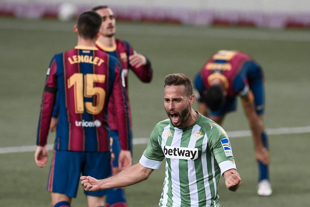 Canales Barcelona real betis player ratings