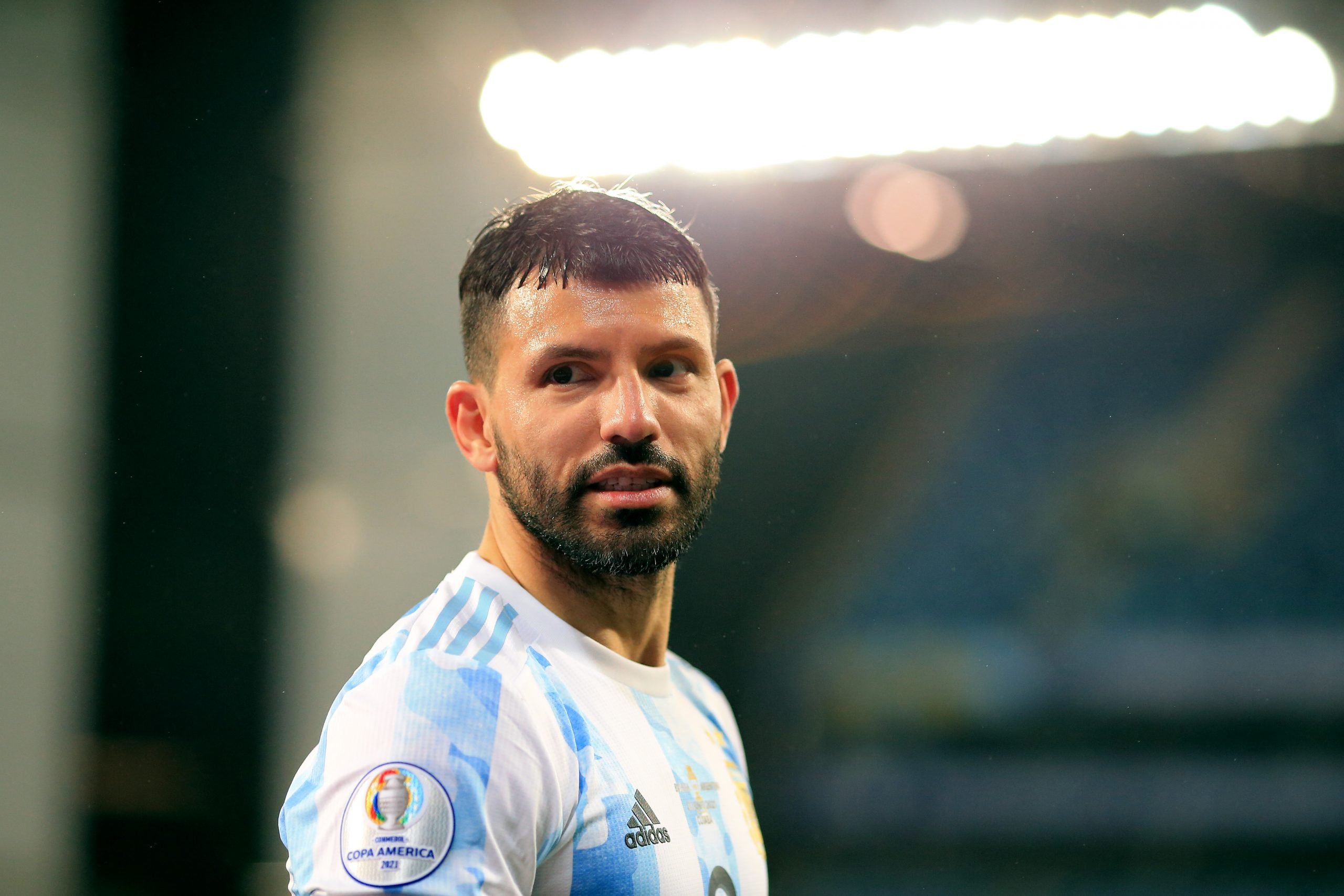 Sergio Aguero, former Barcelona player