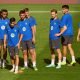 barcelona players in training
