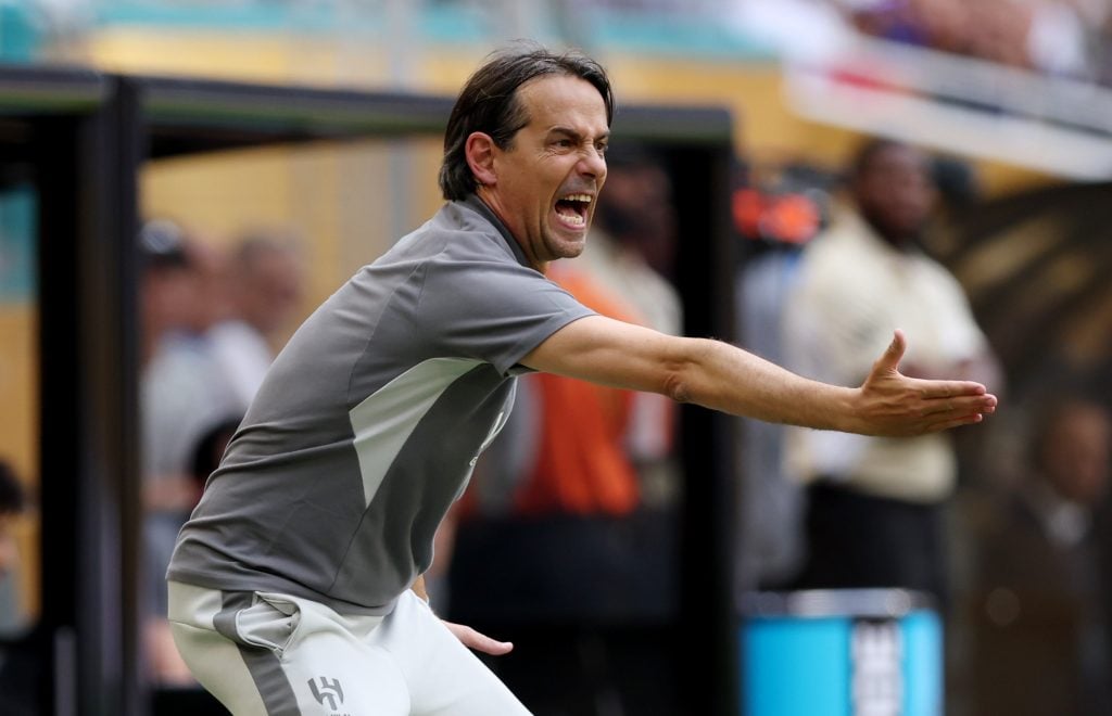 Simone Inzaghi, treinadora do Al Hilal