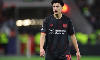 Ibrahim Maza of Bayer Leverkusen
