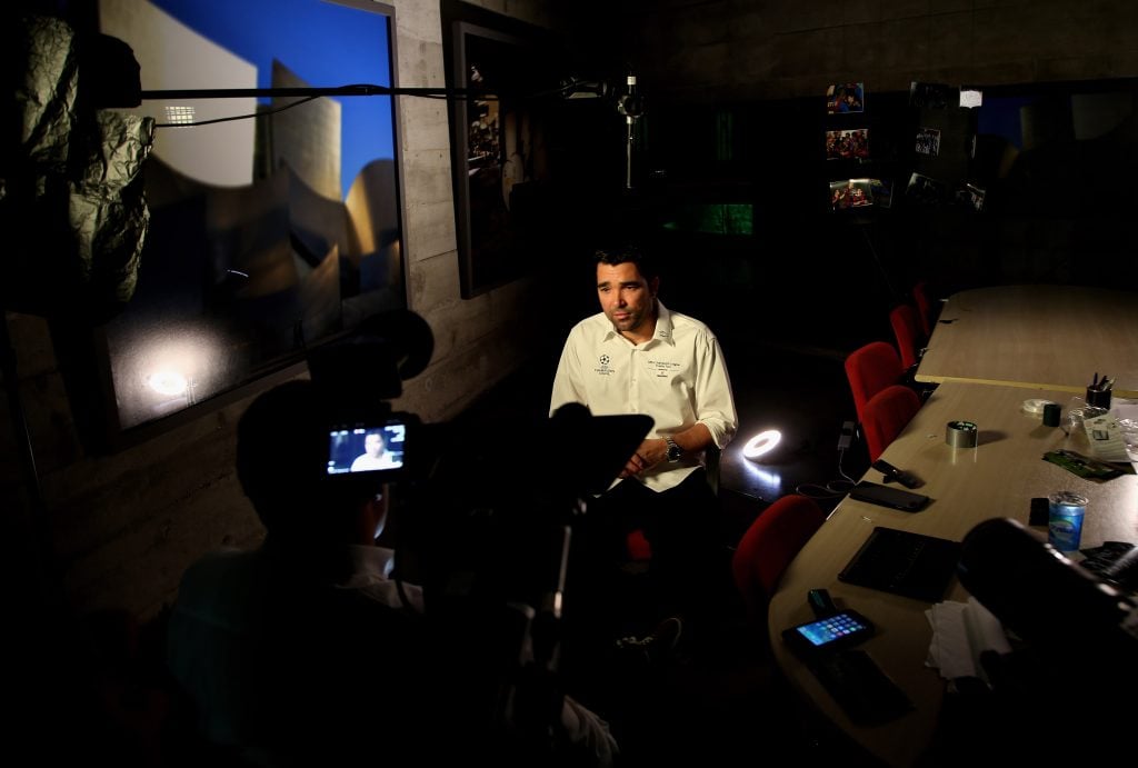 Deco, diretor esportivo do Barcelona