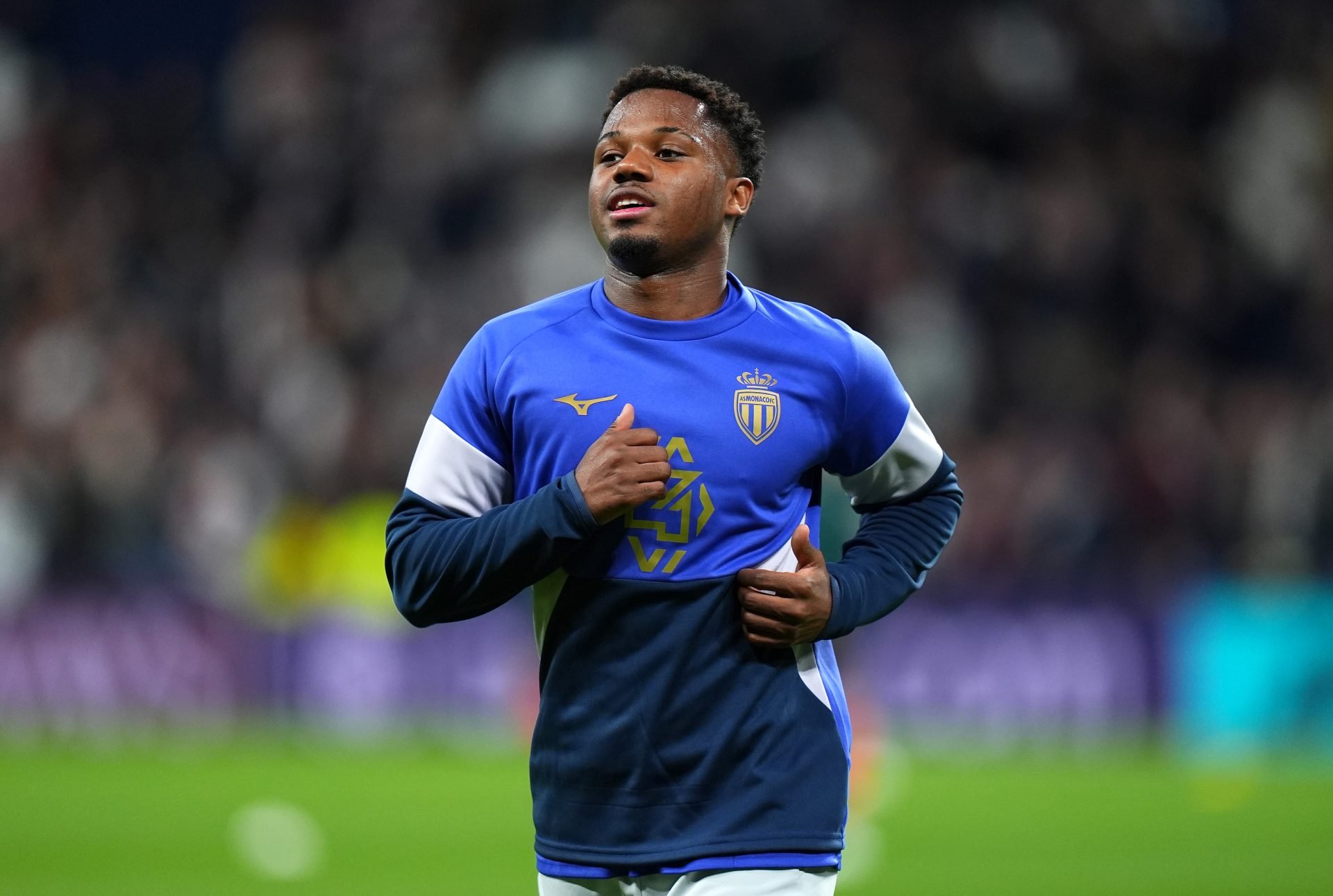 Ansu Fati of AS Monaco