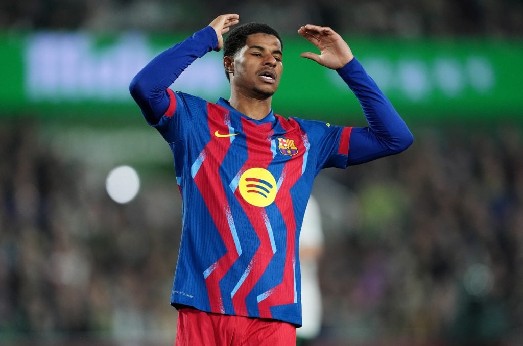 Marcus Rashford do Barcelona