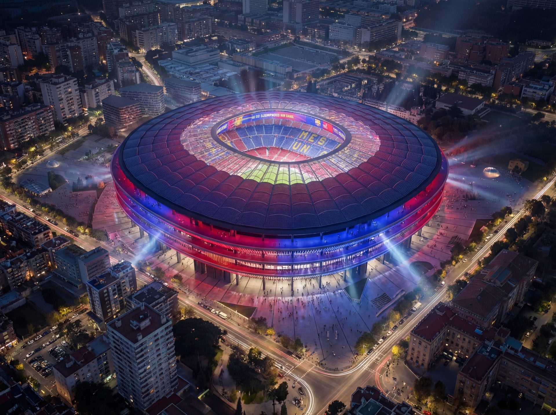 Barcelona not ruling out Montjuïc return during Spotify Camp Nou roof installation | Barca Universal