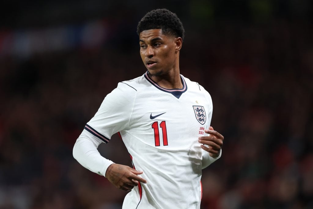 Marcus Rashford of England