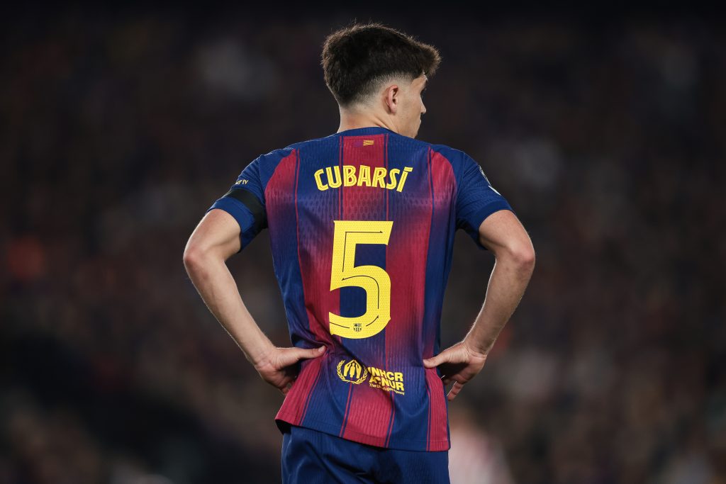 Pau Cubarsi do FC Barcelona