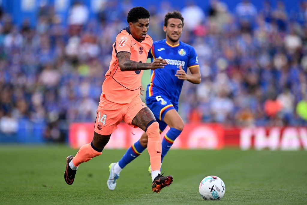 Marcus Rashford, jogador do Barcelona