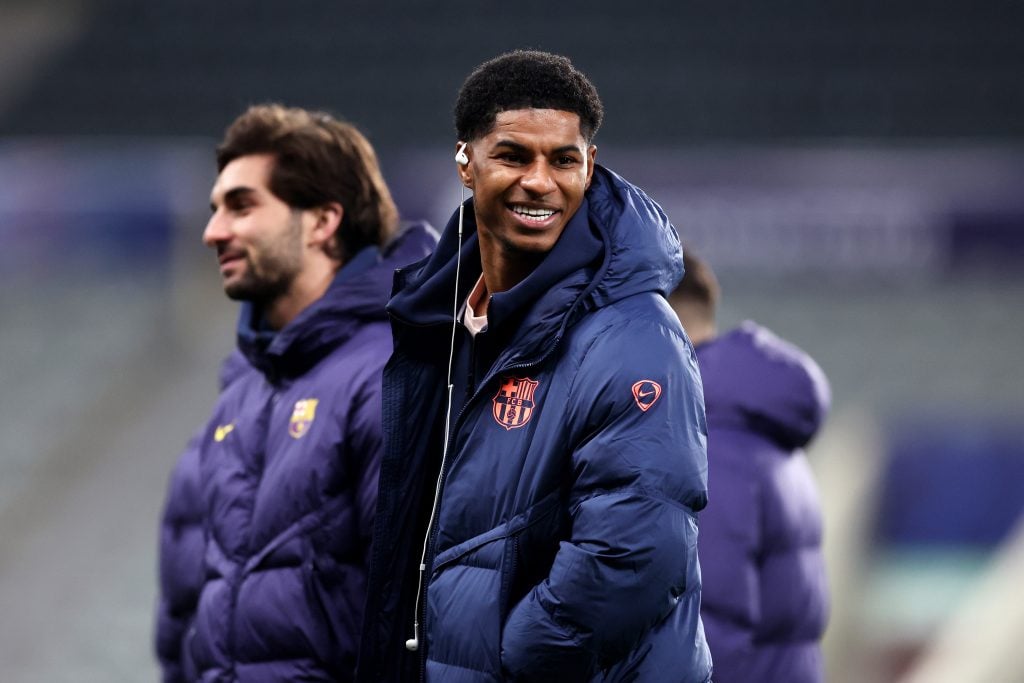 Marcus Rashford do Barcelona