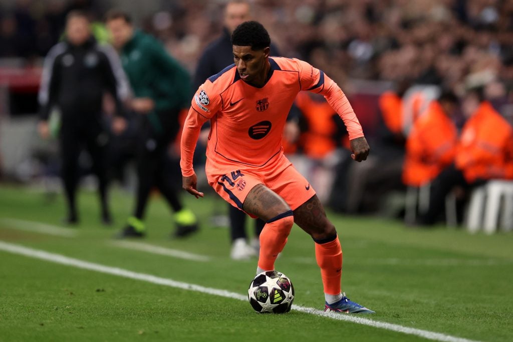 Marcus Rashford do Barcelona