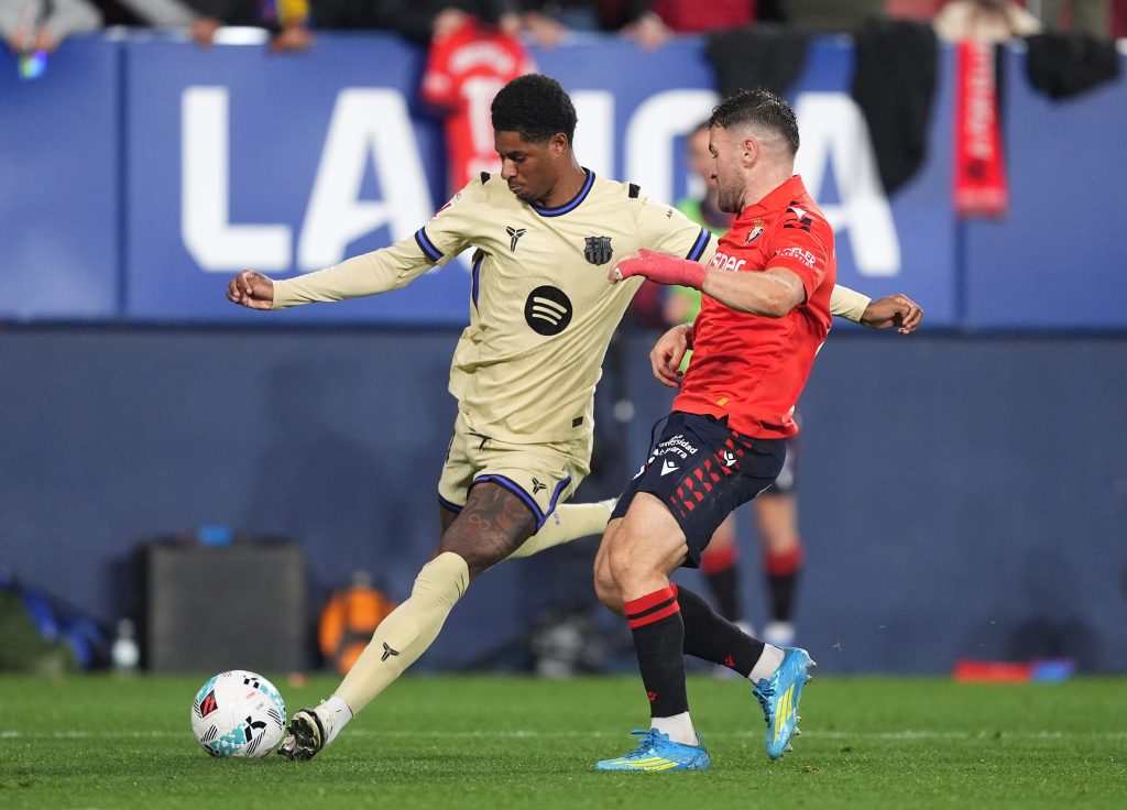 Marcus Rashford, jogador do Barcelona
