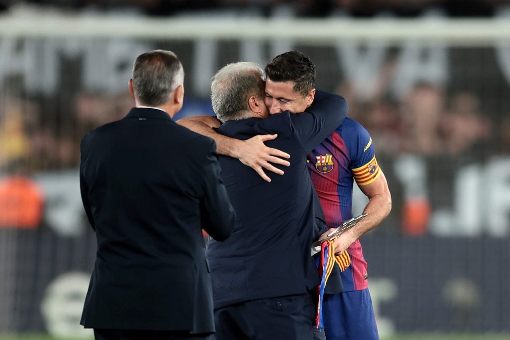 Roberto Lewandowski, do Barcelona