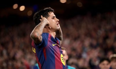 Joao Cancelo of FC Barcelona