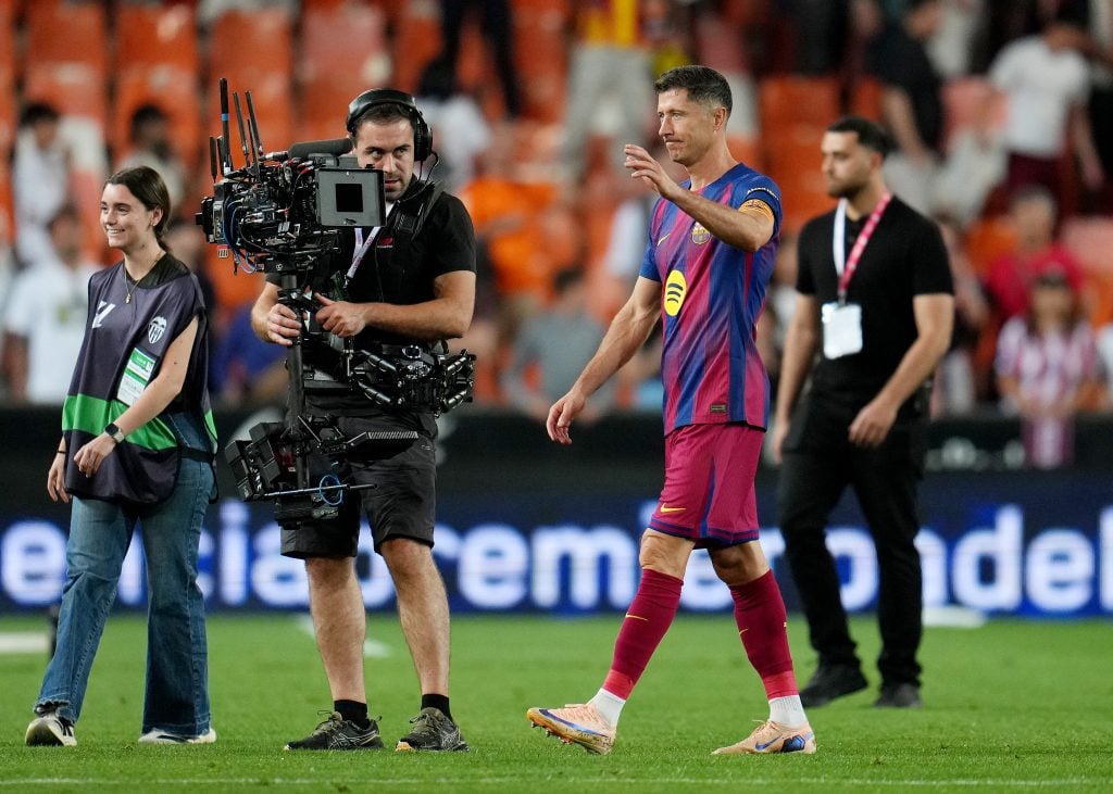 Robert Lewandowski, estrela do Barcelona