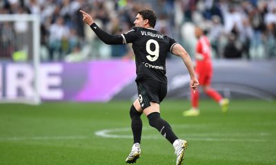 Dusan Vlahovic of Juventus