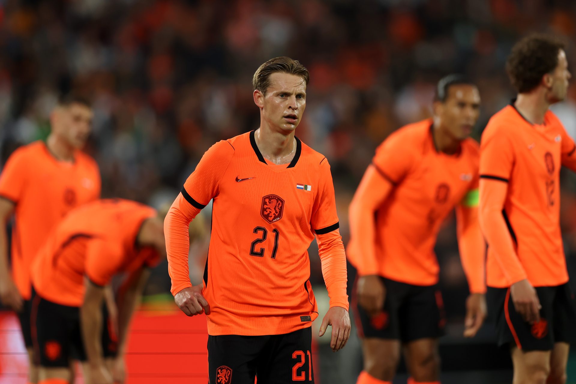 Frenkie de Jong of Netherlands
