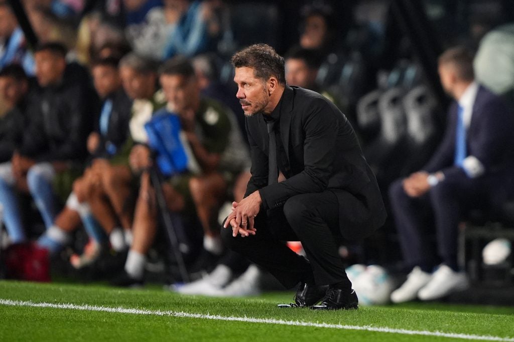 Diego Simeone, treinador do Atlético de Madrid