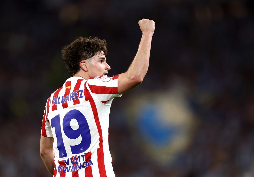 Julian Alvarez of Atletico Madrid