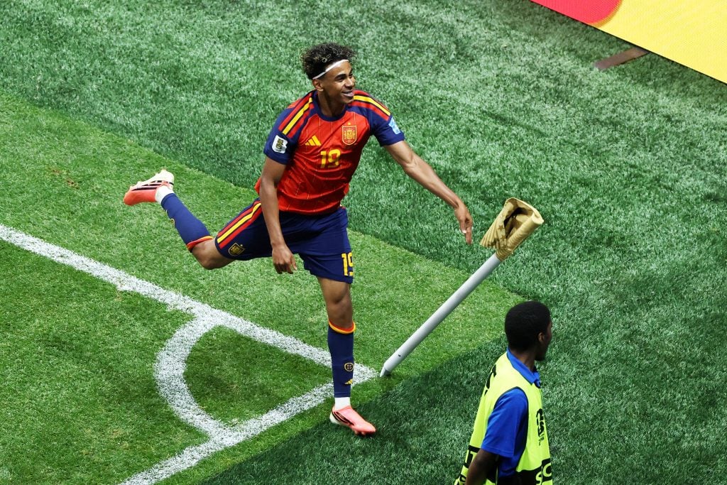 Lamine Yamal of Spain