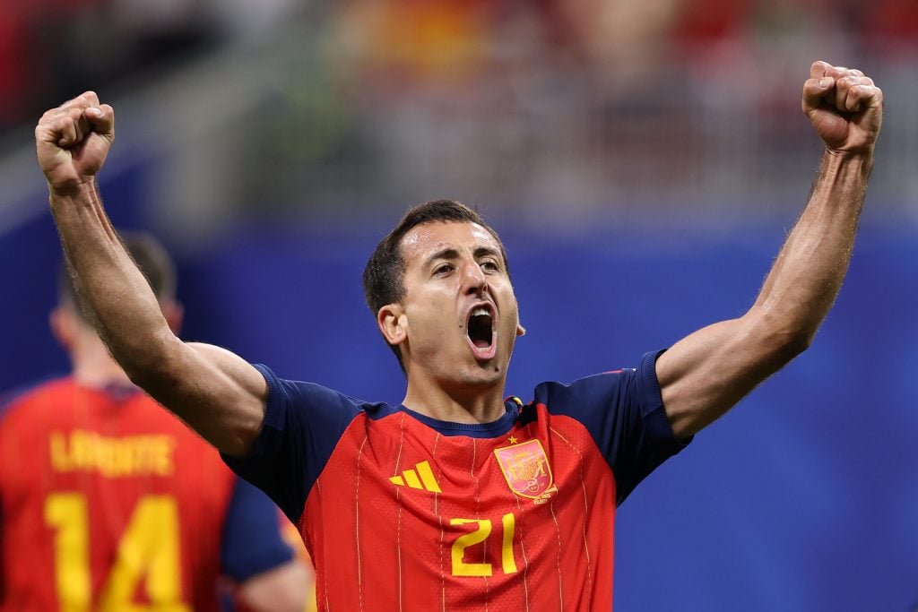 Mikel Oyarzabal of Spain
