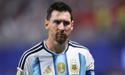 Lionel Messi #10 of Argentina