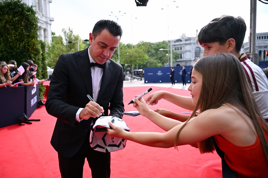 Xavi Hernandez, former Barcelona player and manager