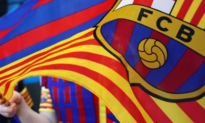 FC Barcelona flag