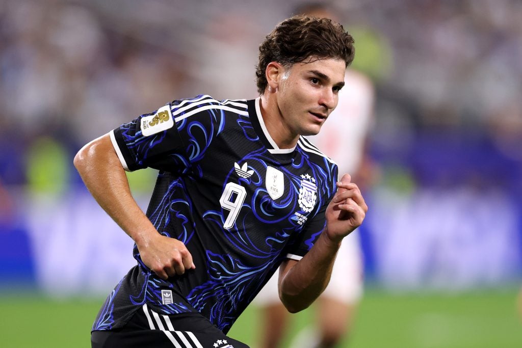 Julian ALvarez, Argentina star and Barcelona target