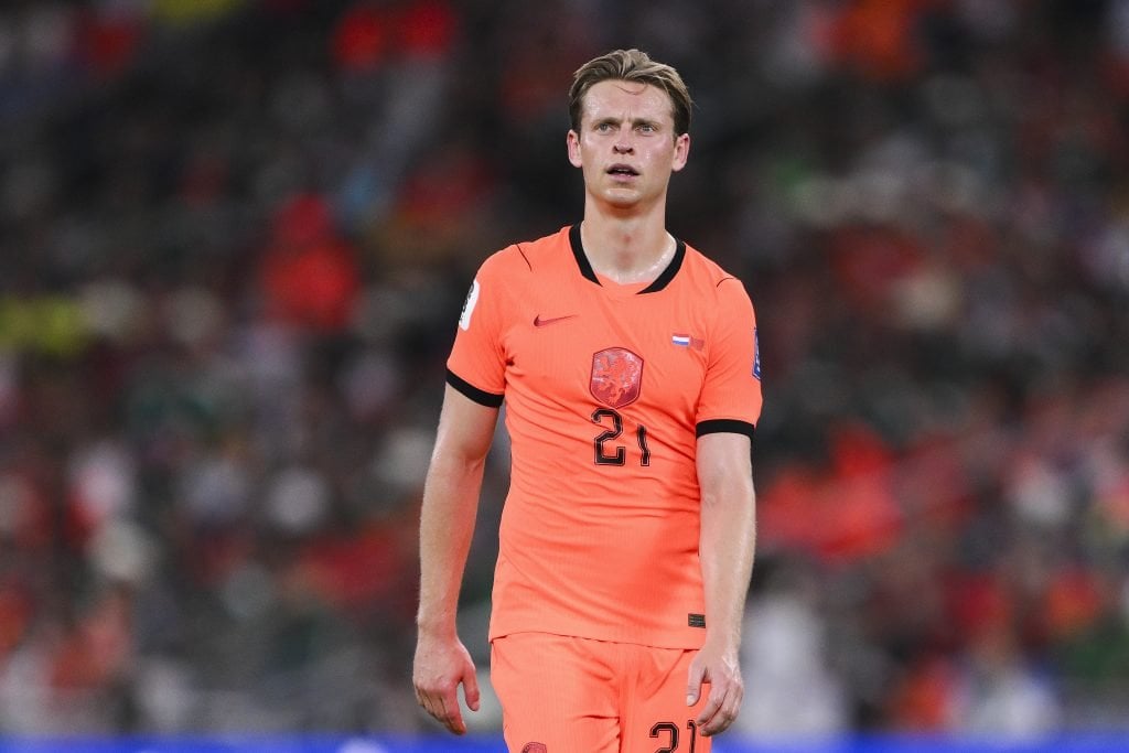 Frenkie de Jong, jogador da Holanda e do Barcelona