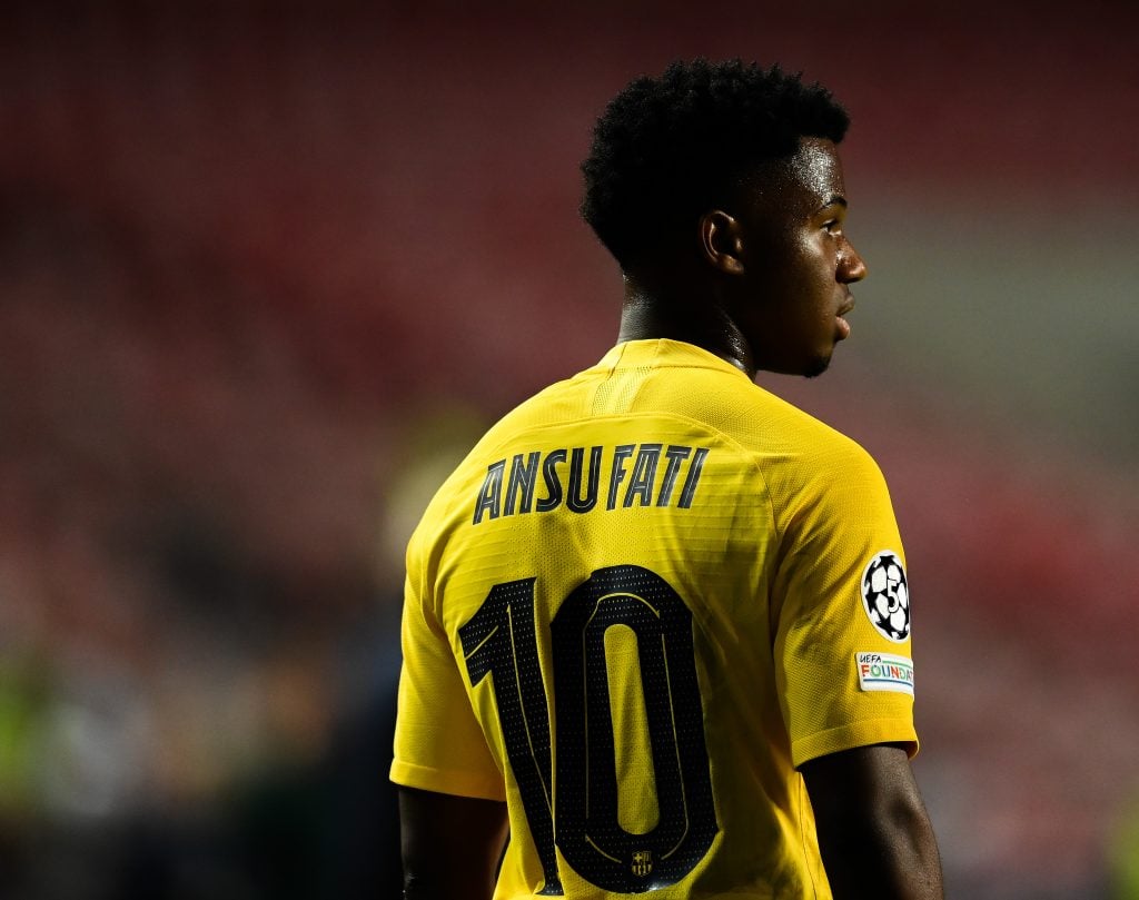 Ansu Fati, do FC Barcelona