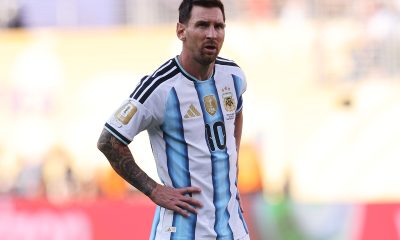 Lionel Messi of Argentina