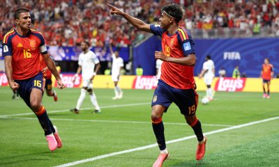 Lamine Yamal and Rodri, two SPain stars