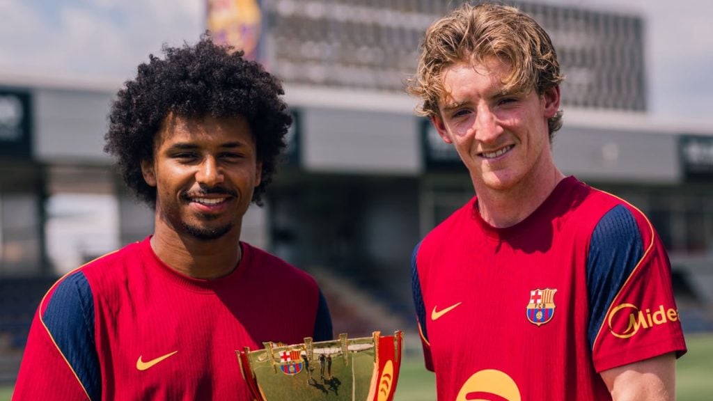 Anthony Gordon, Karim Adeyemi, jogadores do Barcelona