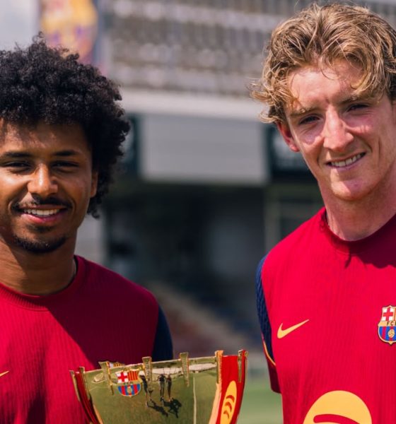 Anthony Gordon, Karim Adeyemi, Barcelona players
