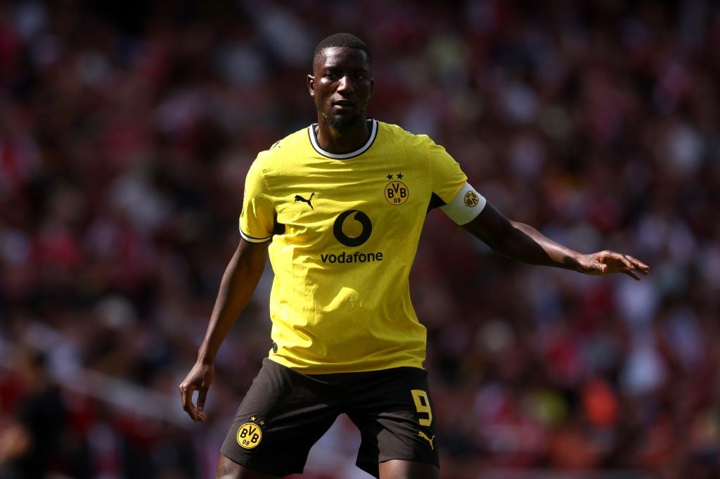 Serhou Guirassy of Borussia Dortmund