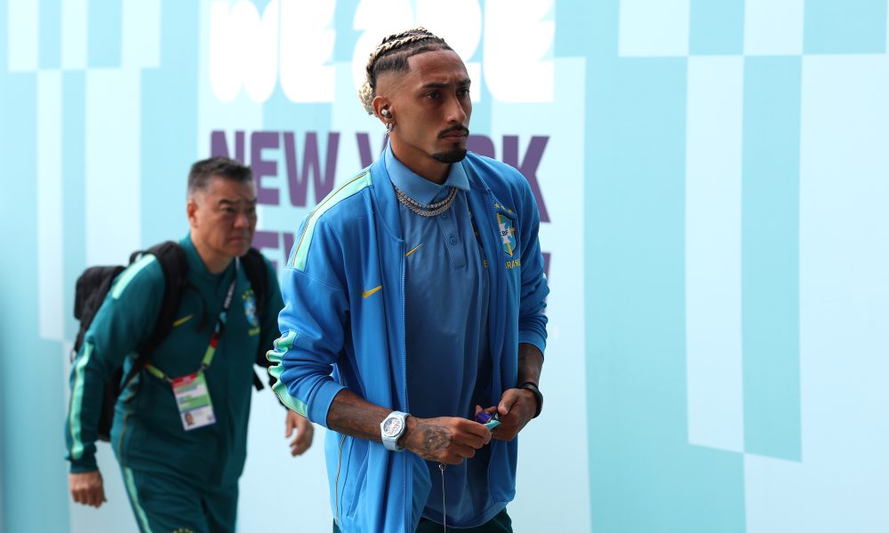 Raphinha lands in Barcelona as club prepares medical tests on Friday - report
