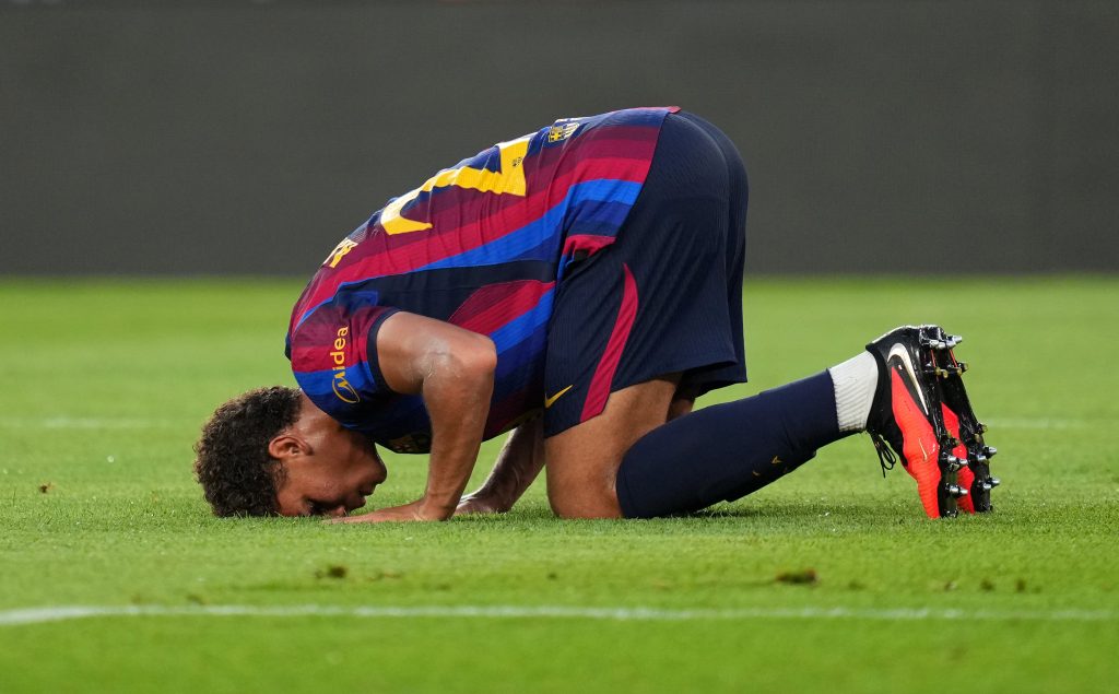 Hamza Abdelkarim of FC Barcelona