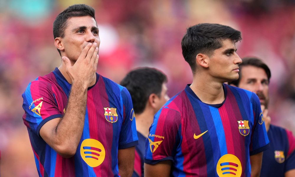 Barcelona Confirm Shirt Numbers for Rodri, Gordon and Adeyemi