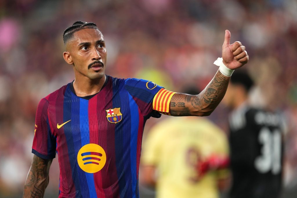 Raphinha of FC Barcelona
