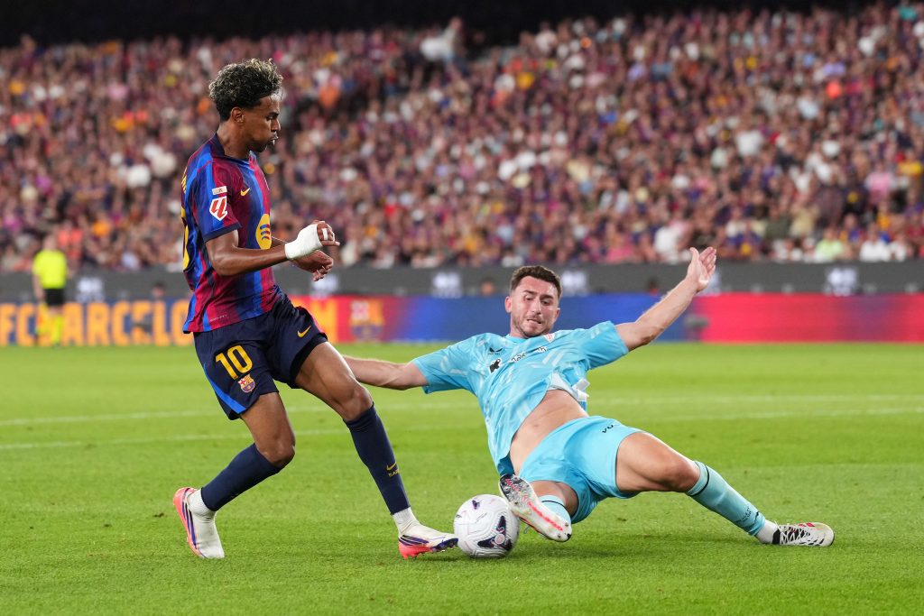 Lamine Yamal of Barcelona