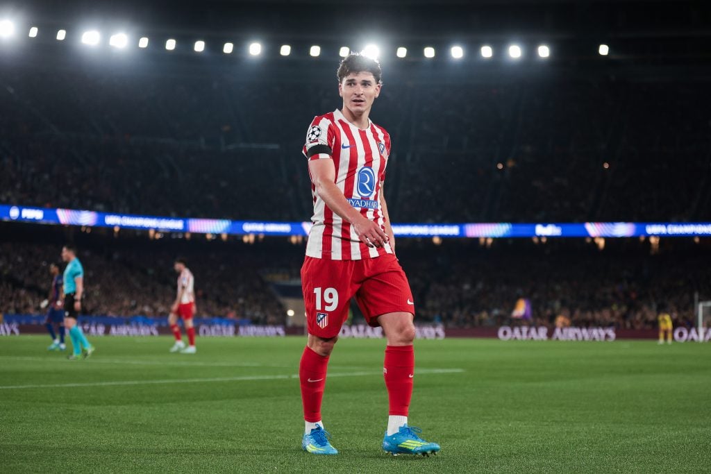 Julian Alvarez of Atletico Madrid