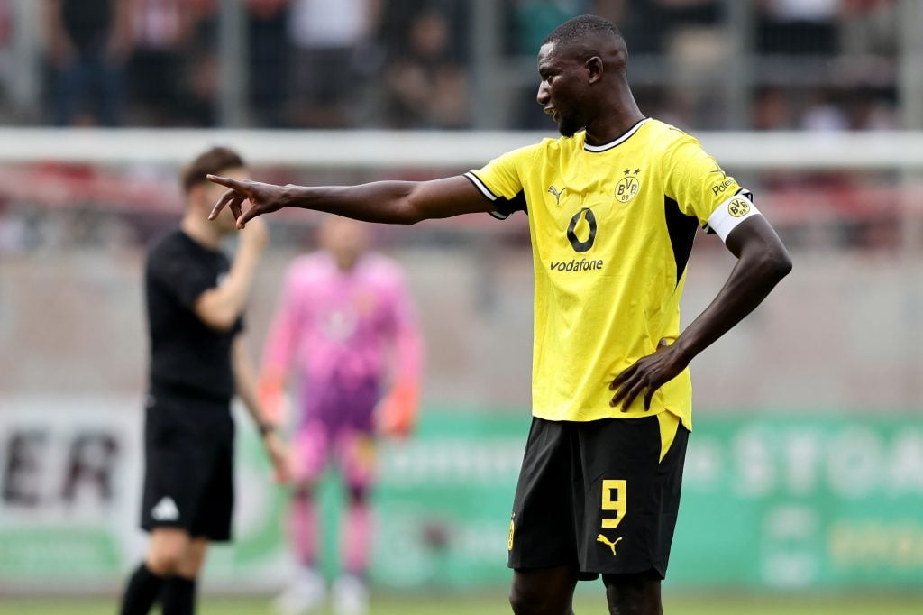 Serhou Guirassy of Borussia Dortmund