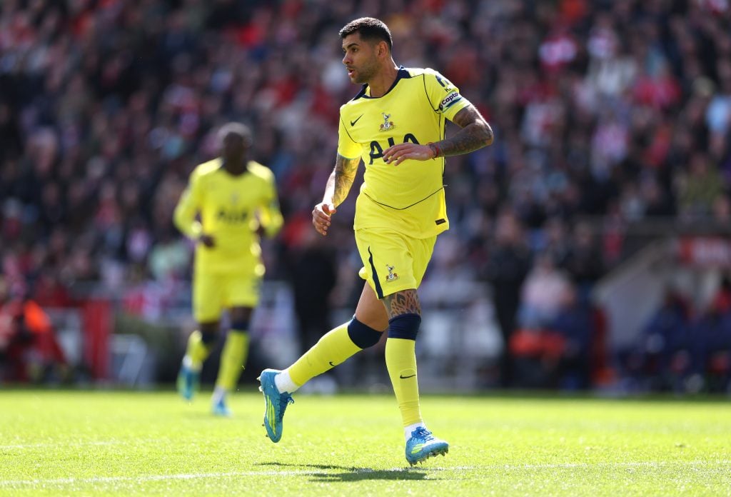 Cristian Romero of Tottenham