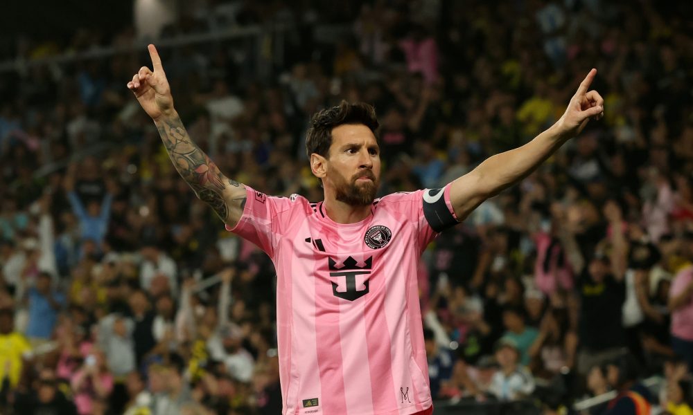Barcelona pay tribute to Lionel Messi after stunning free-kick goal for Inter Miami
