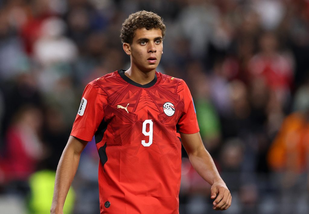 Hamza Abdelkarim of FC Barcelona and Egypt