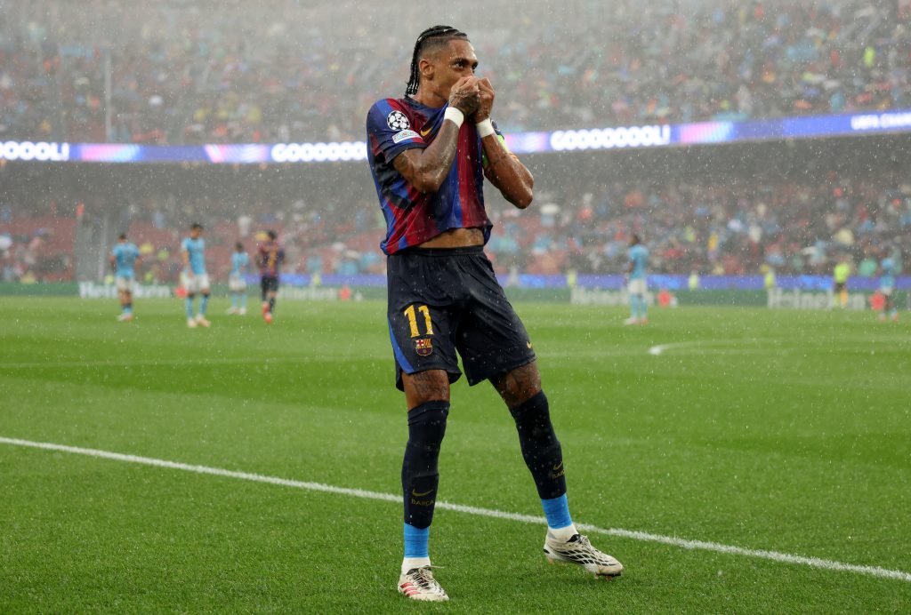 Raphinha of FC Barcelona