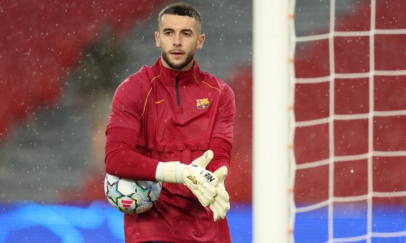 Joan Garcia, Barcelona player