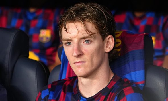 Anthony Gordon of Barcelona